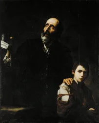 Blind Old Beggar